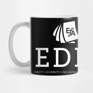 EFAs EDIT Committee Logo in white Mug